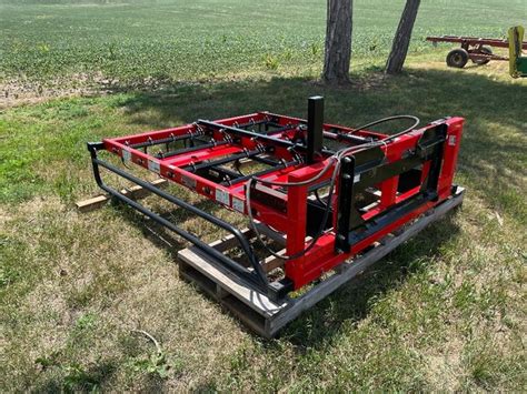 skid steer bale accumulator for sale|Maxilator Farm Equipment – Accumagrapple.